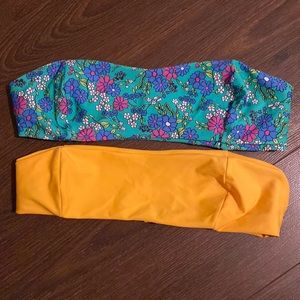 Blackbough Swim strapless top - set of 2 or individual